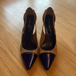 SERGIO ROSSI TWO TONE PUMP
